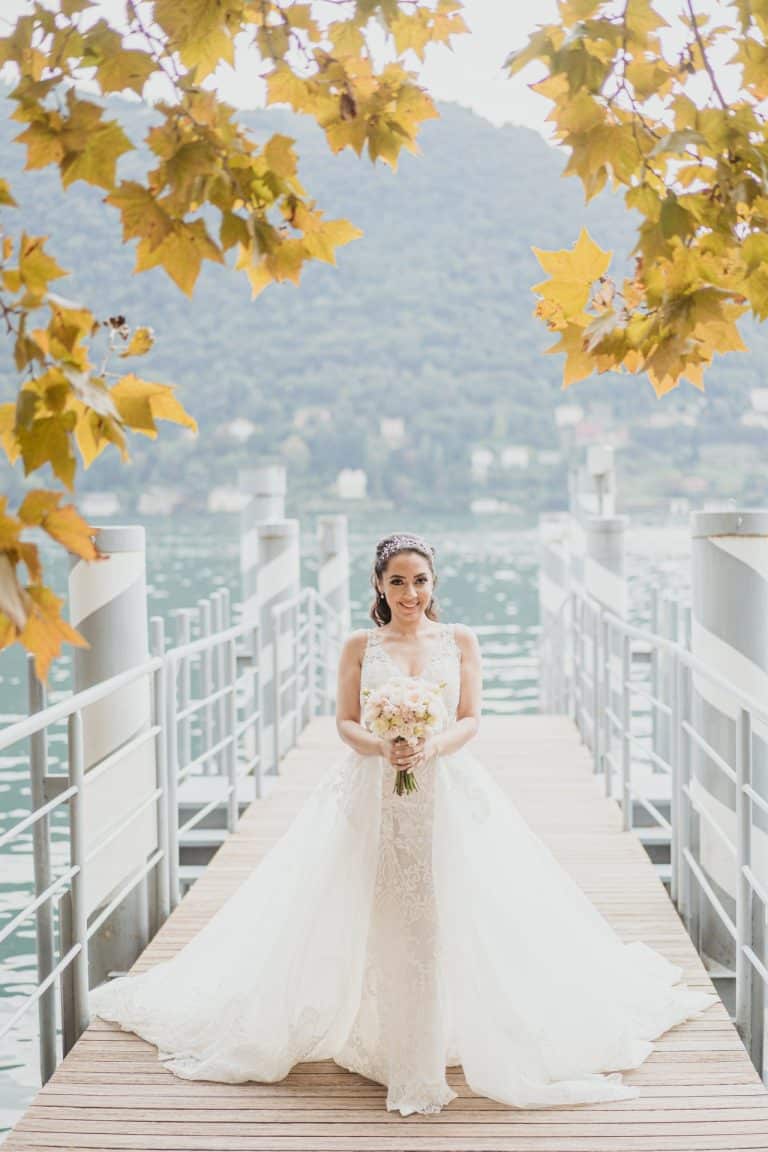 beautiful destination wedding : Italy, lake Como