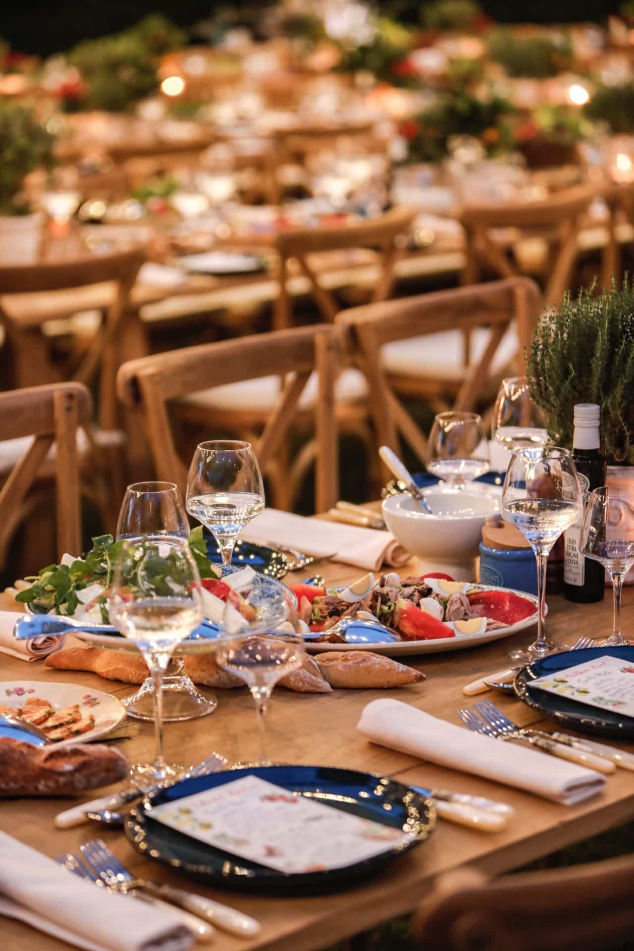Rehearsal dinner on the South of France
