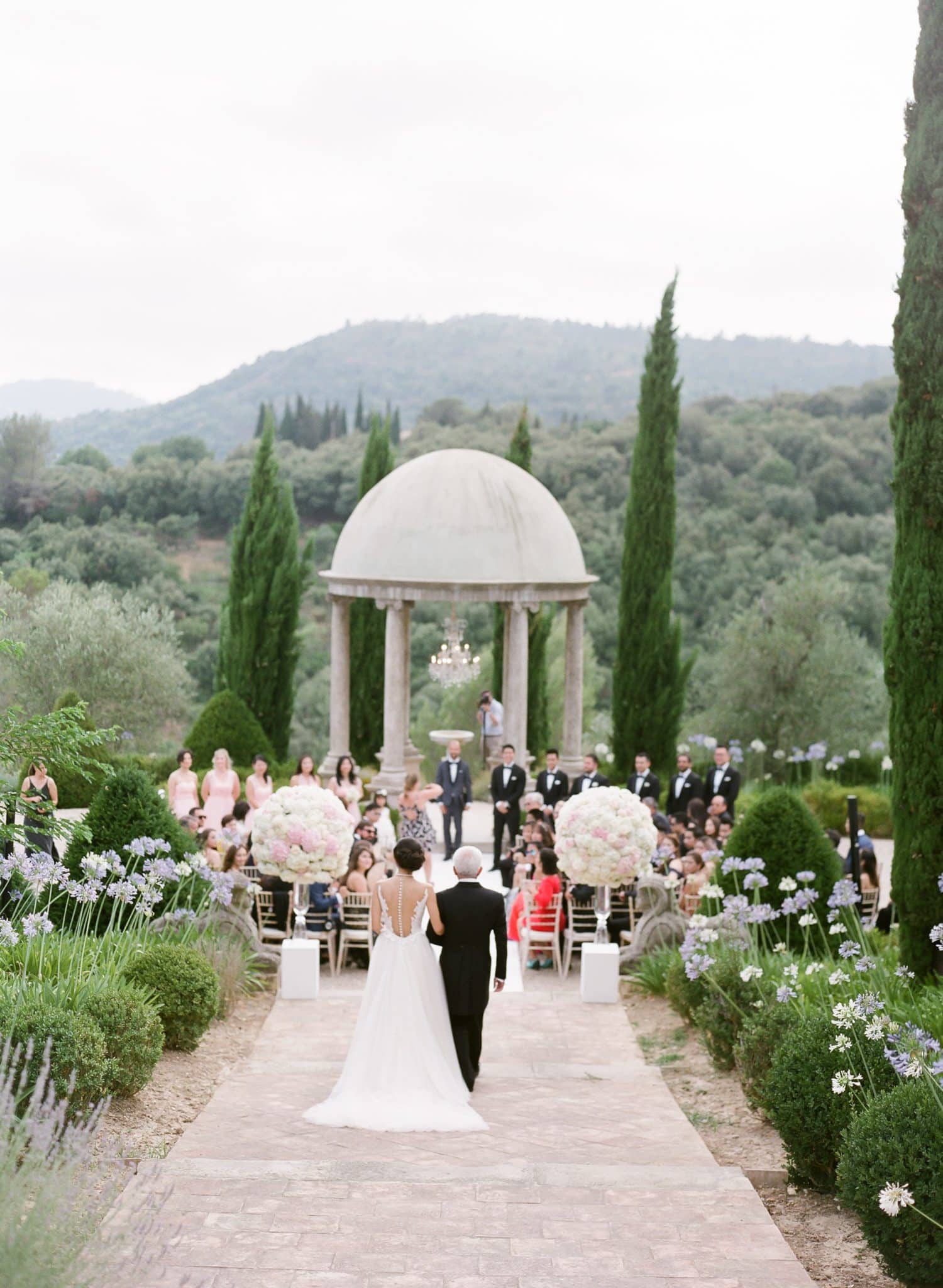 The Wedding of Stephanie Huen & Ricky Chen on the French Riviera at Chateau Diter in Gasse, Cannes, France
