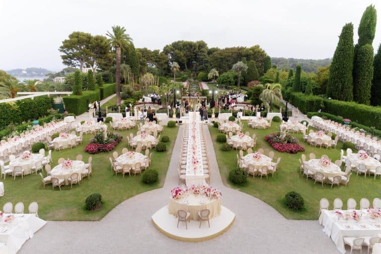 Villa de rothschild wedding