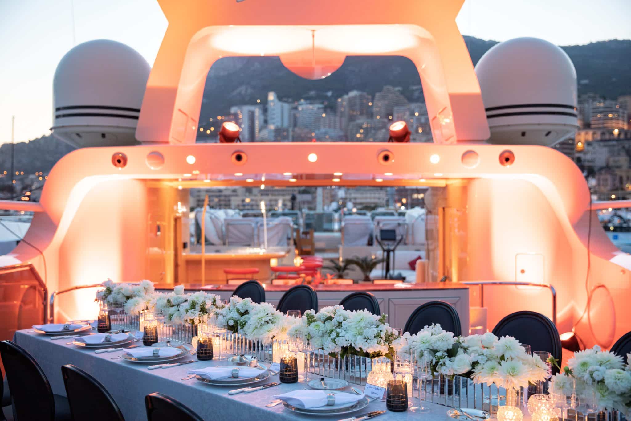 yacht monaco wedding